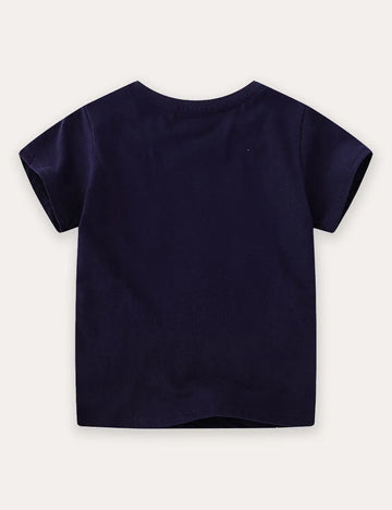 Luminous Dinosaur Short-sleeved T-shirt